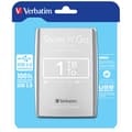 Miniatyrbild 3 av 4: VERBATIM Store'n'Go extern hårddisk - 1 TB - USB 3.0 - 2.5" - Grå