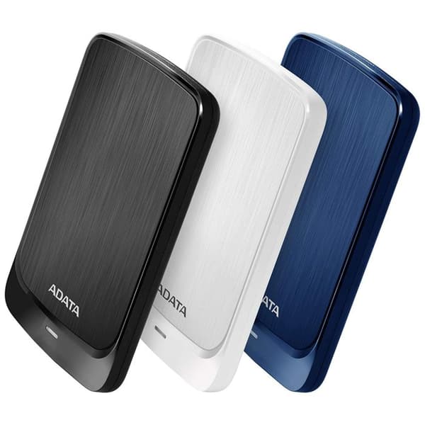ADATA HV320 bärbar extern hårddisk - 2 TB - USB 3.1 - Svart