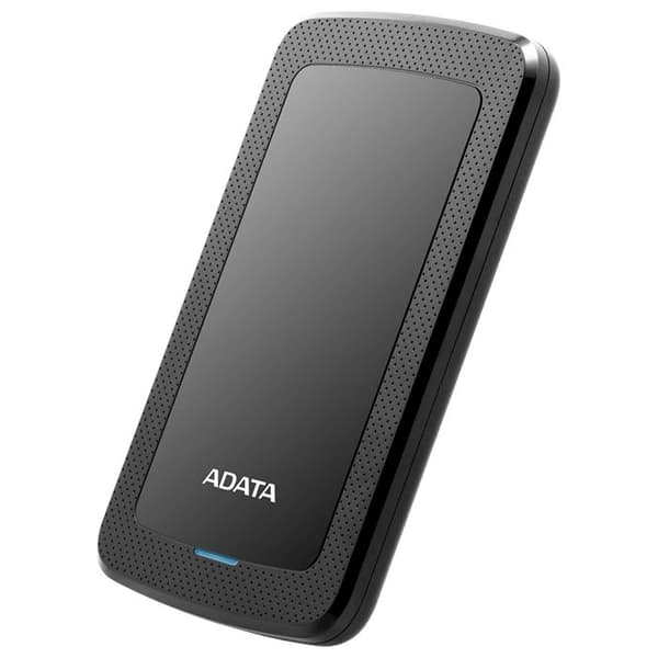 ADATA HV300 bärbar extern hårddisk - 2 TB - USB 3.1 - AES 256 bitar - svart