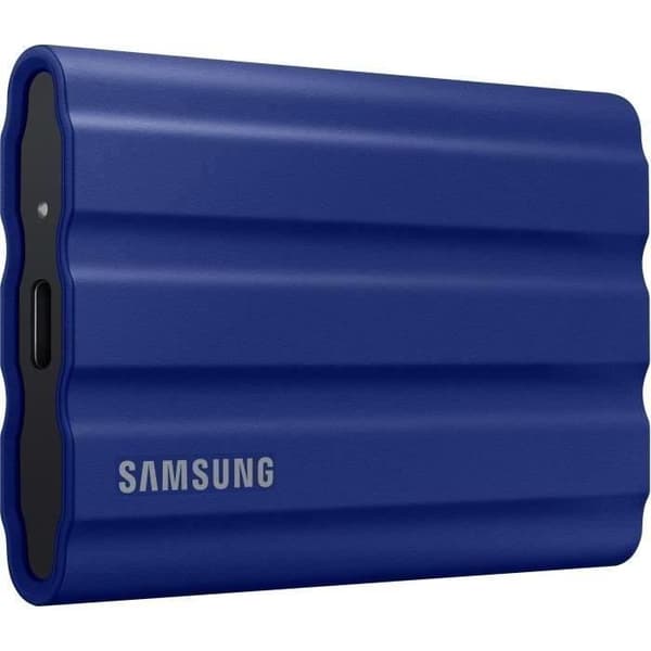 SAMSUNG Extern SSD T7 Shield Blue 2 TB MU-PE2T0R/EU