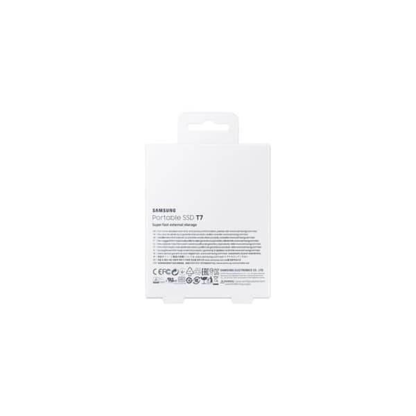 SAMSUNG extern SSD T7 USB typ C färg röd 500 GB