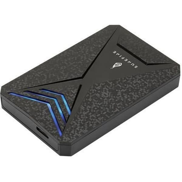 HDD USB 3.2 OCH C GAMING 2TE SVART SUREFIRE