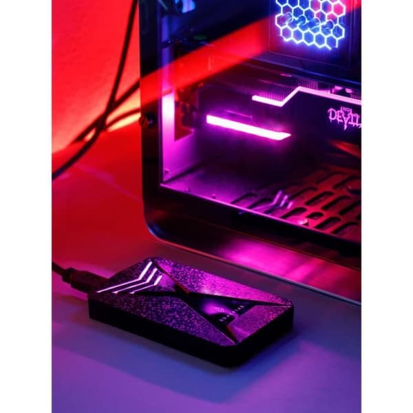 HDD USB 3.2 OCH C GAMING 1TE BLACK SUREFIRE