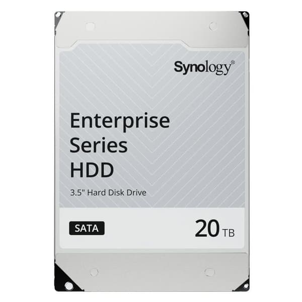 Hårddisk - Synology - HAT5310 - 20 To - Intern - 3,5" - SATA 6Gb/s