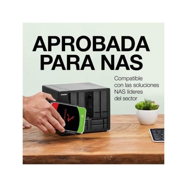 Seagate IronWolf ST1000VN008 hårddisk - 1 TB - SATA 6 Gb/s