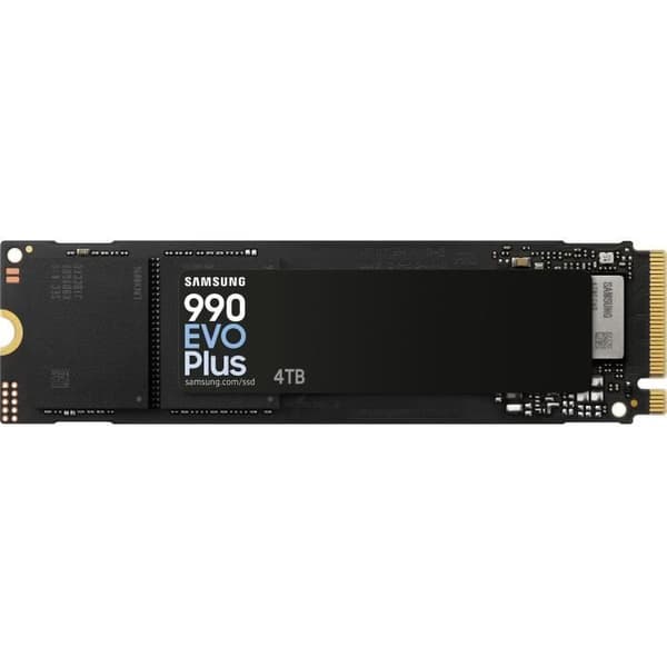 Intern SSD - SAMSUNG - 990 EVO Plus 4 TB - NVMe M.2 PCIe 4.0x4 - Läshastighet upp till 7 250 MB/s
