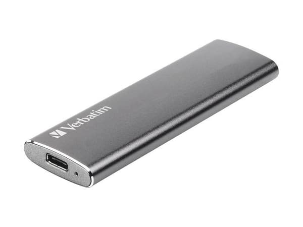 Extern SSD-hårddisk - Verbatim - Vx500 - 2 To - USB-C - USB 3.2 Gen 2 - Grå