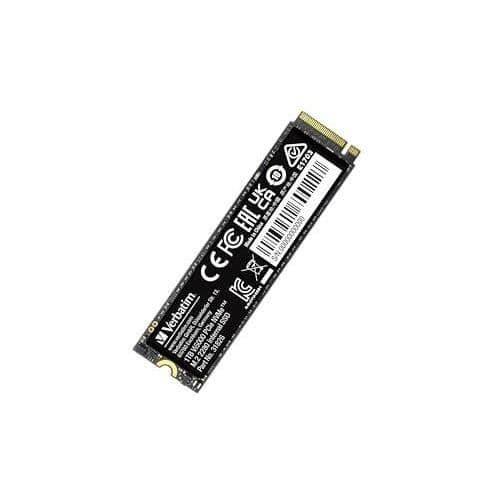 SSD - VERBATIM - VI5000 - PCIe4 NVME - M.2 - 1 To - 5000 Mo/s läsning - 4500 Mo/s skrivning