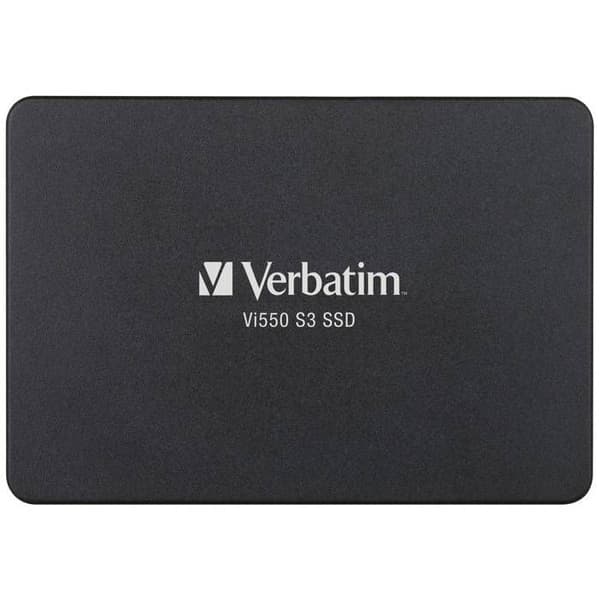 Verbatim VI550 S3 2 TB SSD 2.5 SATA 6 Gb/s intern hårddisk - 3D NAND-teknik