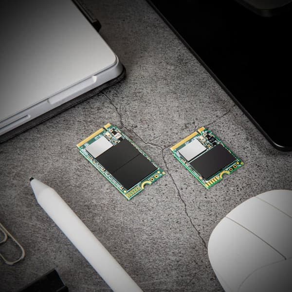 Intern SSD - TRANSCEND - MTS400S - 512 Go - M.2 2242 - PCIe NVMe 3.0 x4