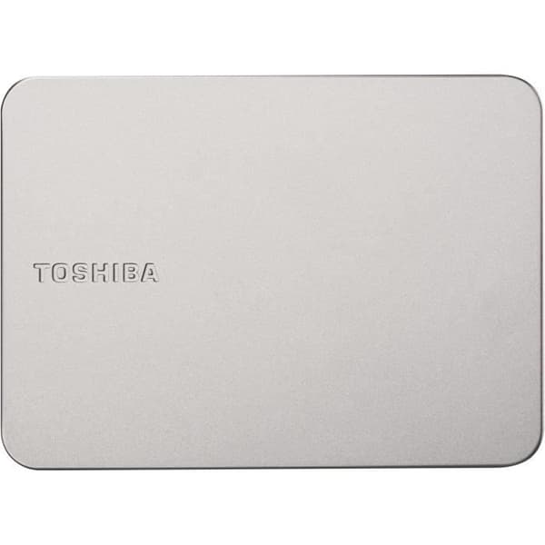 LAGRING, HDD, Externa HDD, Toshiba Canvio Flex Hdd Ext 2tb Varm Silver