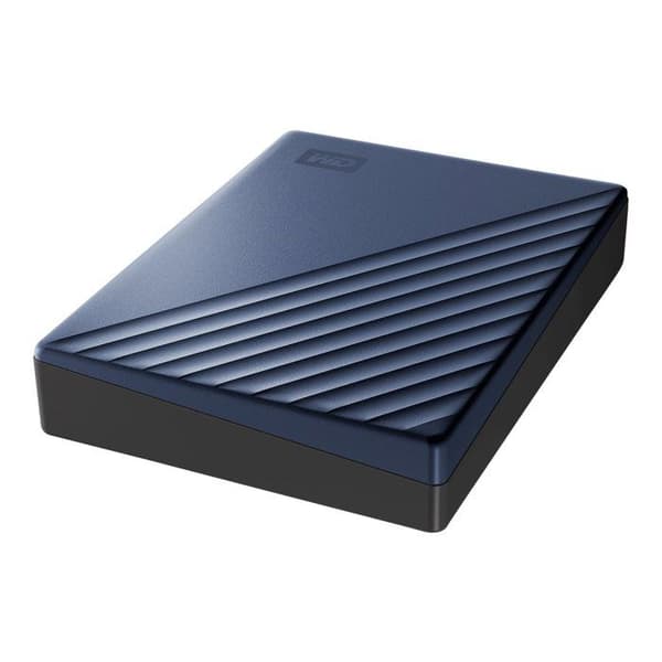 USB-C Bärbar extern hårddisk 5 TB Blå - WESTERN DIGITAL - My Passport Ultra - USB 3.1 - 2.5"