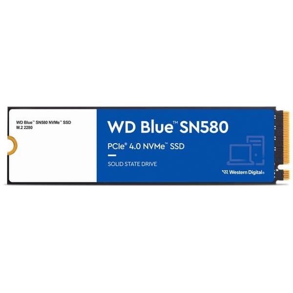 WESTERN DIGITAL - SN580 - Intern hårddisk - NVME - 250GB