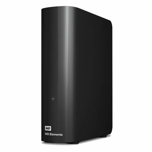WESTERN DIGITAL Elements Desktop extern hårddisk - 8TB - USB 3.0 - Svart