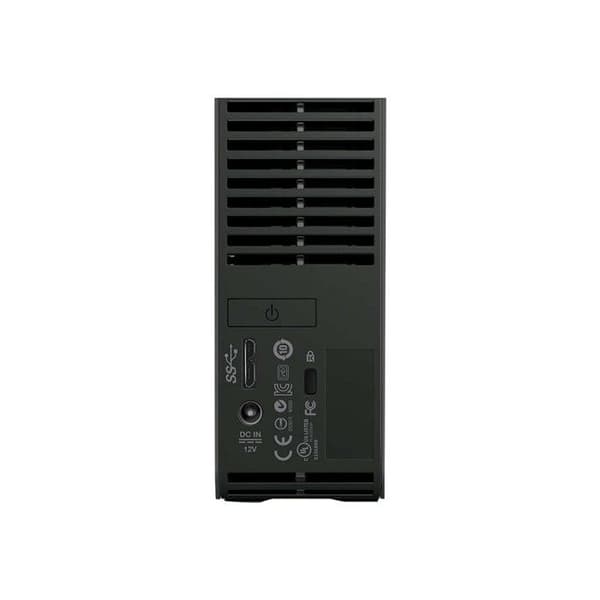 Extern hårddisk - WESTERN DIGITAL - Elements Desktop - 6To - USB 3.0 - Svart