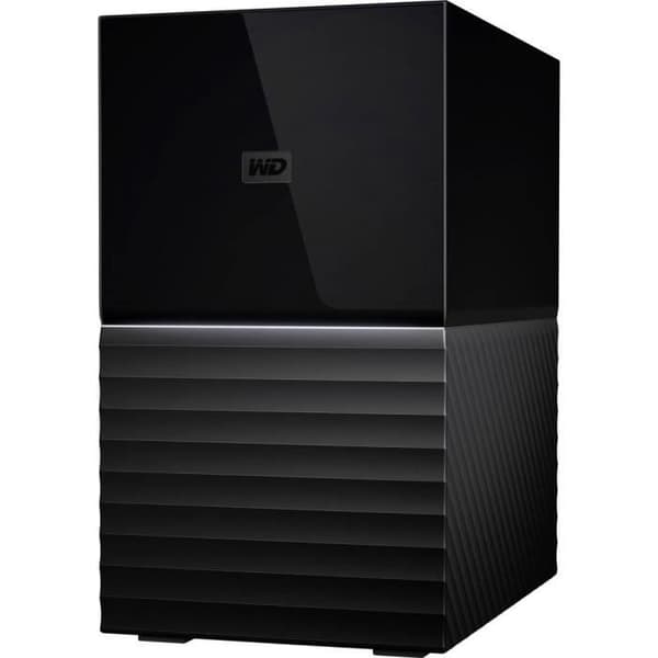 Extern hårddisk 3.5 WD My Book Duo WDBFBE0240JBK-EESN 24 TB svart USB-C™ USB 3.1, USB 3.0