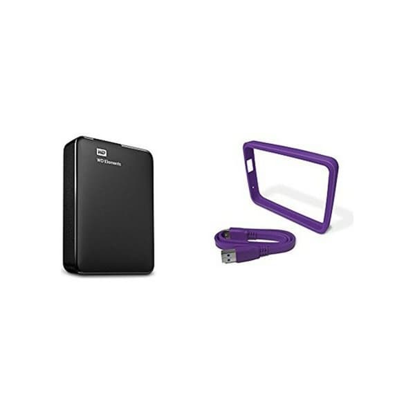 Extern Hårddisk Western Digital WDBU6Y0040BBK-WESN HDD USB 3.0 4 TB 4 TB SSD
