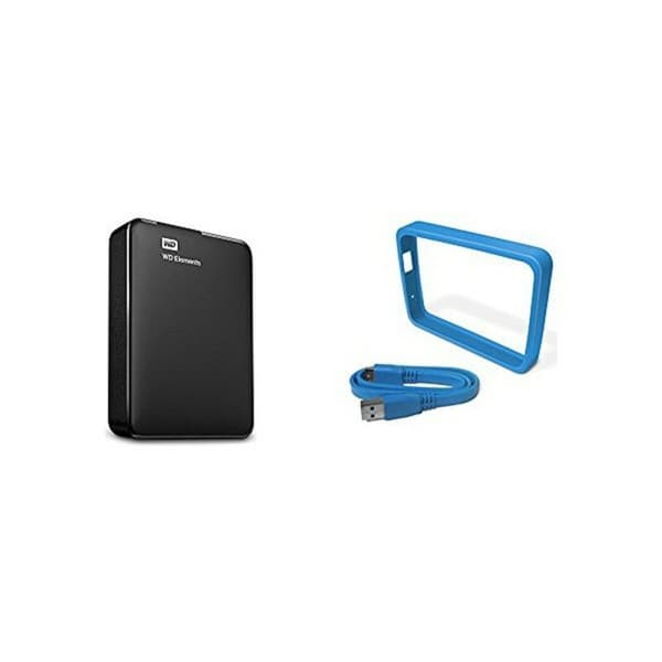 Extern Hårddisk Western Digital WDBU6Y0040BBK-WESN HDD USB 3.0 4 TB 4 TB SSD
