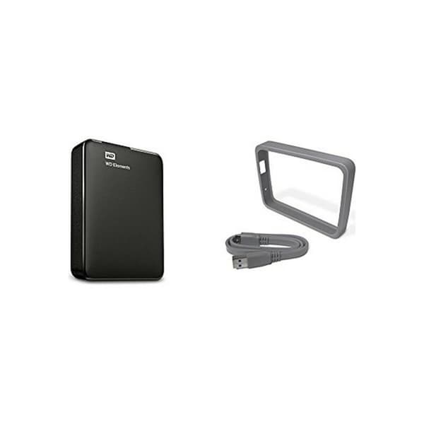 Extern Hårddisk Western Digital WDBU6Y0040BBK-WESN HDD USB 3.0 4 TB 4 TB SSD