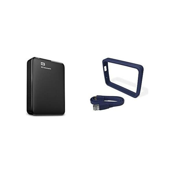 Extern Hårddisk Western Digital WDBU6Y0040BBK-WESN HDD USB 3.0 4 TB 4 TB SSD