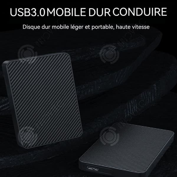 INN Extern hårddisk 750GB USB3.0 40M-120M/S multi-enhetskompatibel höghastighetsöverföring extern mekanisk hårddisk