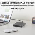 Miniatyrbild 4 av 4: INN Extern hårddisk 320 GB kompatibel med bärbar dator och stationär stöd Windows/OS/Linux System Mekanisk hårddisk