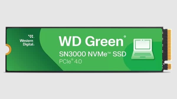 Ssd grønn (1tb, m.2, pcie gen4, nvme, skrivehastighet 4200 mbyte/sek, lesehastighet 5000 mbyte/sek, 2,3 mm), Western digital