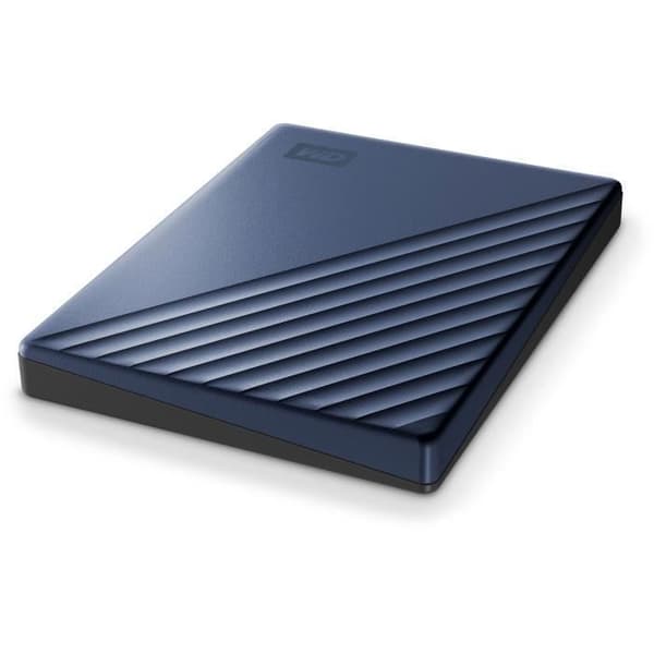 Bärbar extern hårddisk - WESTERN DIGITAL - My Passport Ultra - 2 TB - USB 3.0 - Blå