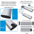 Miniatyrbild 2 av 4: TD® m2 NGFF NVme metall mobil hårddiskhölje Solid State hårddiskhölje Dual Protocol S ATA USB Extern