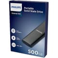 Miniatyrbild 2 av 2: SSD Extern - PHILIPS - 500 Go - Ultra Tunn - Läsninghastighet upp till 540 Mo/s - USB-C