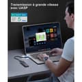 Miniatyrbild 2 av 6: SSD-hölje M.2 NGFF-10Gbps USB Extern Adapter USB3.1 Gen2 Hårddiskhölje för M.2 PCIe NGFF M-Key 2230/2242/2260/2280 SSD