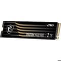 Miniatyrbild 1 av 6: SSD-hårddisk - MSI - Spatium M480 Pro - 2 To - PCIe 4.0 NVMe - 7400 Mo/s läsning, 7000 Mo/s skrivning