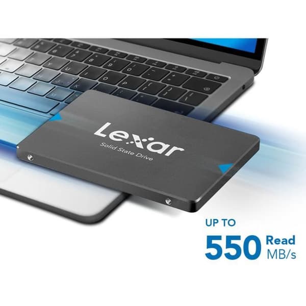Intern SSD-enhet - LEXAR - NQ100 - 240 GB - (LNQ100X240GRNNNG)