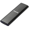Miniatyrbild 1 av 2: SSD Extern - PHILIPS - 500 Go - Ultra Tunn - Läsninghastighet upp till 540 Mo/s - USB-C