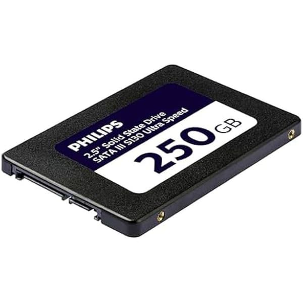SSD Intern - PHILIPS - S130 - 250 Go - SATA III - Ultra Snabb - 2.5 tum