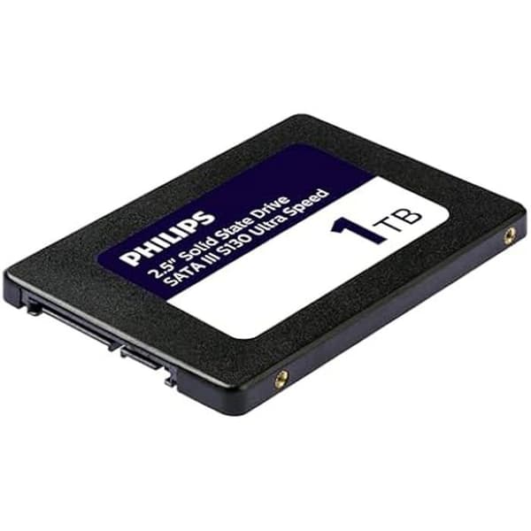 SSD Intern - PHILIPS - S130 - 1 To - SATA III - Läs hastighet 550 Mo/s