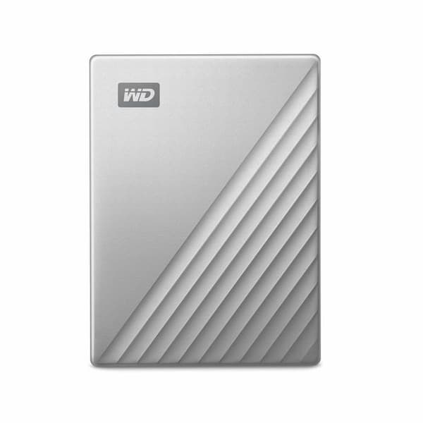 WD WDBPMV0050BSL-WESN My Passport Ultra USB-C Bärbar hårddisk för Mac 5TB Silver