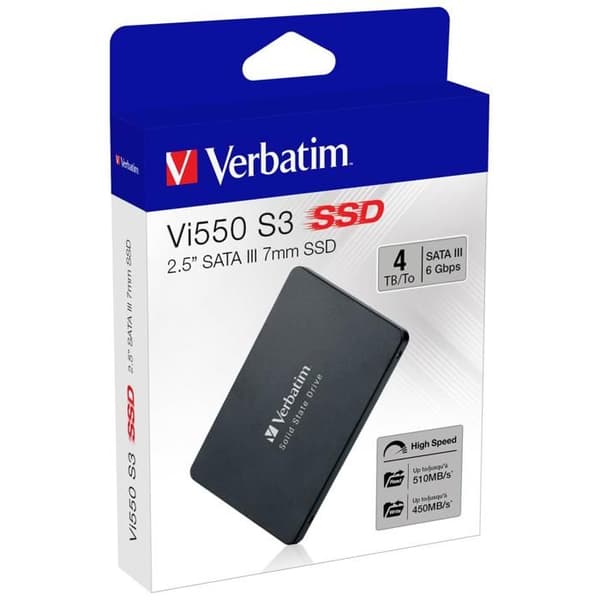 VERBATIM Vi550 S3 2.5' SSD 4TB