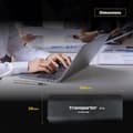 Miniatyrbild 3 av 3: Extern SSD - Transportör - 2 To - USB-C 3.2 Gen 2 - 1000 MB/s - Svart