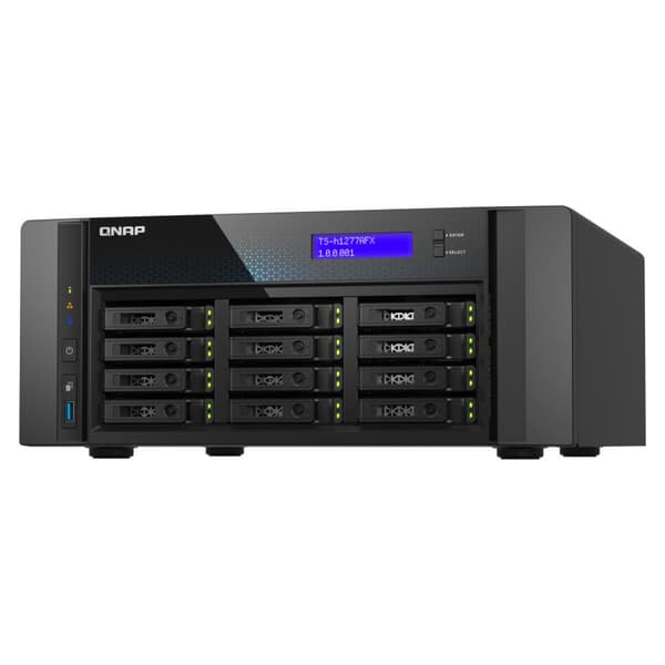 Nätlagringsenhet NAS Qnap TS-H1277AFX-R7-32G Svart Svart
