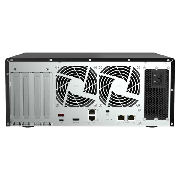 NAS Nettverklagring Qnap TS-H1277AFX-R7-32G Svart