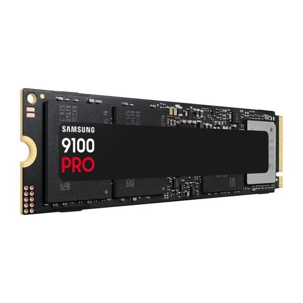 Samsung - 9100 PRO - Intern SSD - NVMe M.2 PCIe 5.0 x4 - 1 To - Läshastighet upp till 14 800 Mo/s - MZ-VAP1T0BW