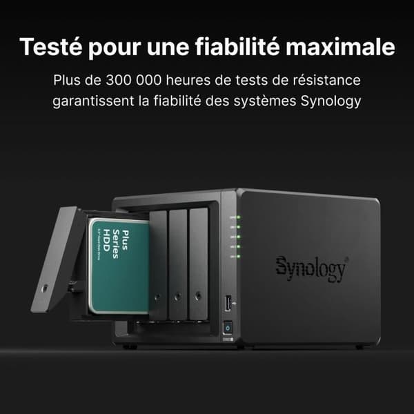 Intern hårddisk SYNOLOGY HAT3300-6T - 6 To - SATA 6Gb/s - 5400 varv/min
