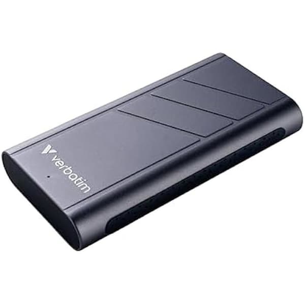 SSD Extern - VERBATIM - TurboMetal - 1 To - USB4 - 3 150 Mo/s Läsning - Aluminium