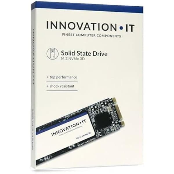 M.2 SSD - INNOVATION IT - 256 GB - NVMe PCIe 3.0 x 4 - Prestanda - Bulk