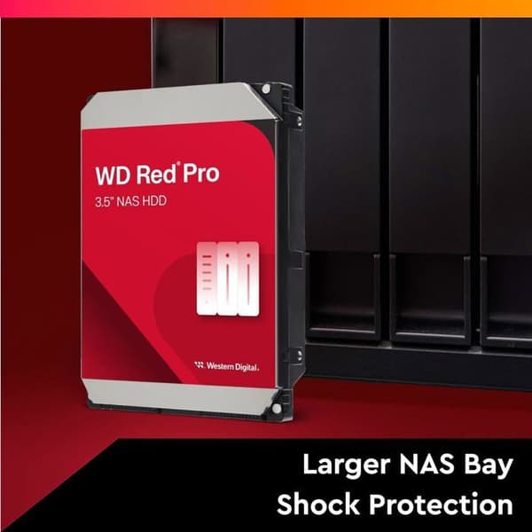WESTERN DIGITAL HDD Skrivbord Röd P