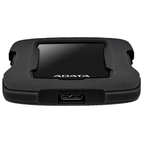 ADATA HD330 bärbar extern hårddisk - 1 TB - USB 3.1 - AES 256 bitar - svart