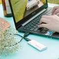 Pikkukuva 4 / 5: Transcend ESD240C - SSD - 480 Gt - ulkoinen (kannettava) - M.2 - USB 3.1 Gen 2 (USB-C-liitin) - hopea