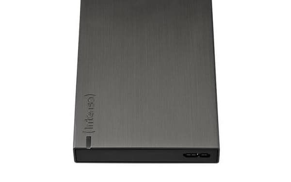 Extern hårddisk 6028680 (2tb, USB 3.0, buffertminne storlek 8 mb, färg antracit, 6028680), Intenso