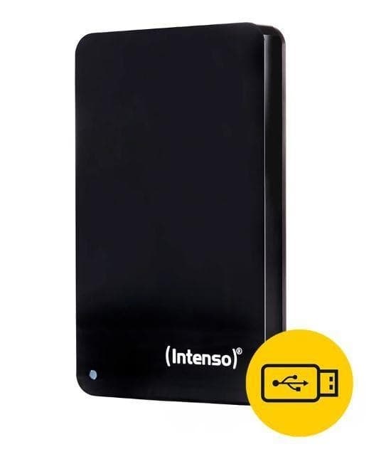 Ekstern HDD 1 tb (USB 3.2, farge svart, 6023690), Intenso